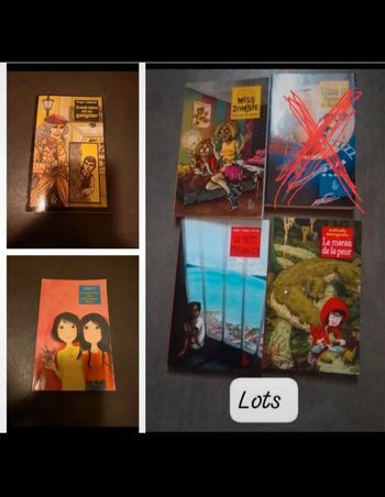 Lot 5 livres  9/10ans bien lire l'annonce
