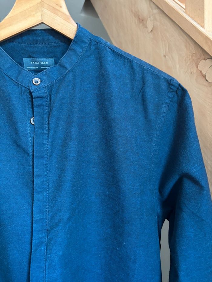 Chemise col mao Zara - photo numéro 3