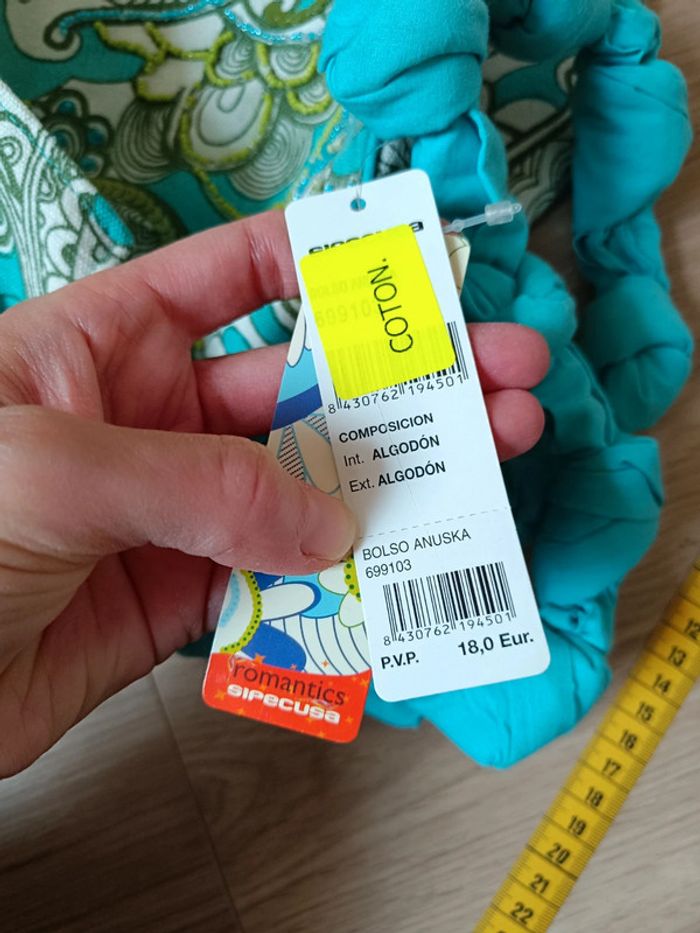Sac tissu brodé de perles - photo numéro 10