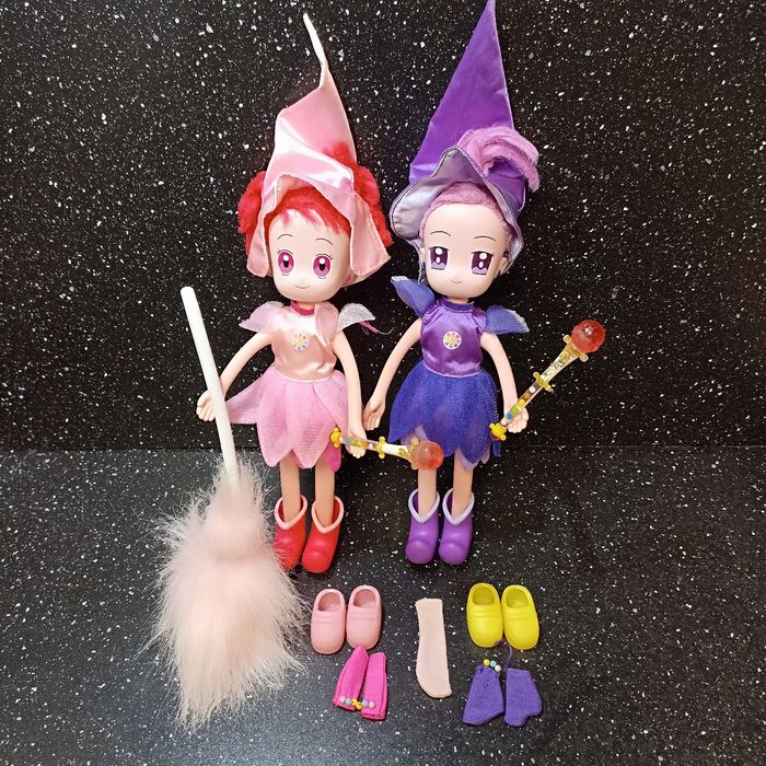 RARE Lot 2 Poupées magical Doremi Vintage 2000 Ojamajo