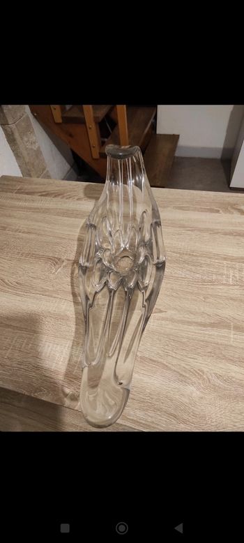 Vend corbeille en cristal