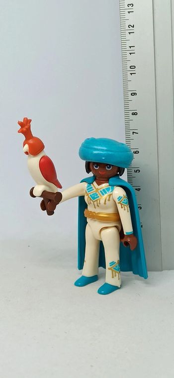 Femme fauconnier avec faucon playmobil