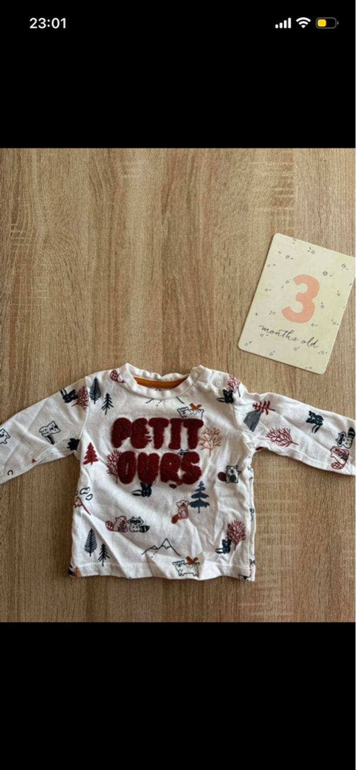 Tee shirt manches longues