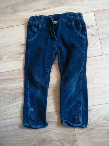 Pantalon velours cotelé