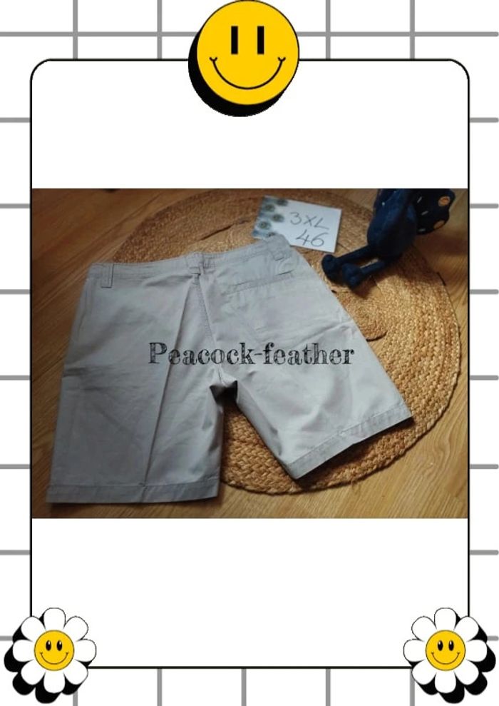 Short beige 46 homme owk - photo numéro 5