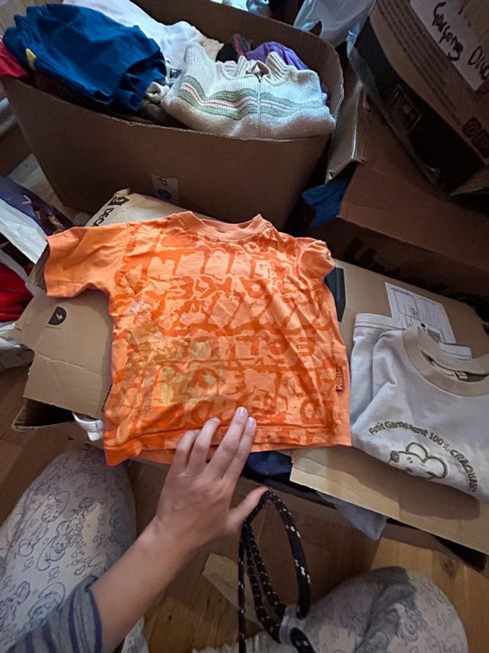 Lot de 8 t-shirt taille 2ans - photo numéro 2