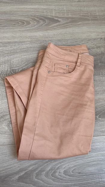 Pantalon léger femme saumon taille 38