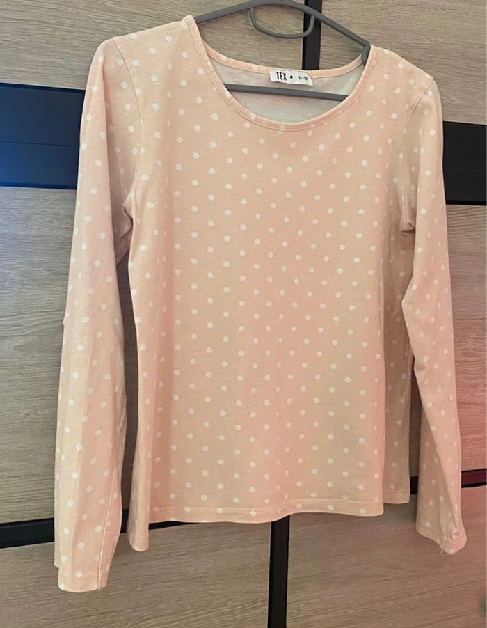 T-shirt Tex manches longues Taille 11/12 ans - photo numéro 3