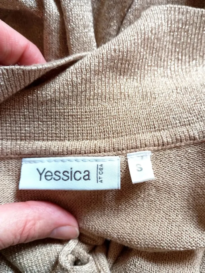 🌸Pull tunique, fin, manches 3/4, Yessica, Taille S - photo numéro 4