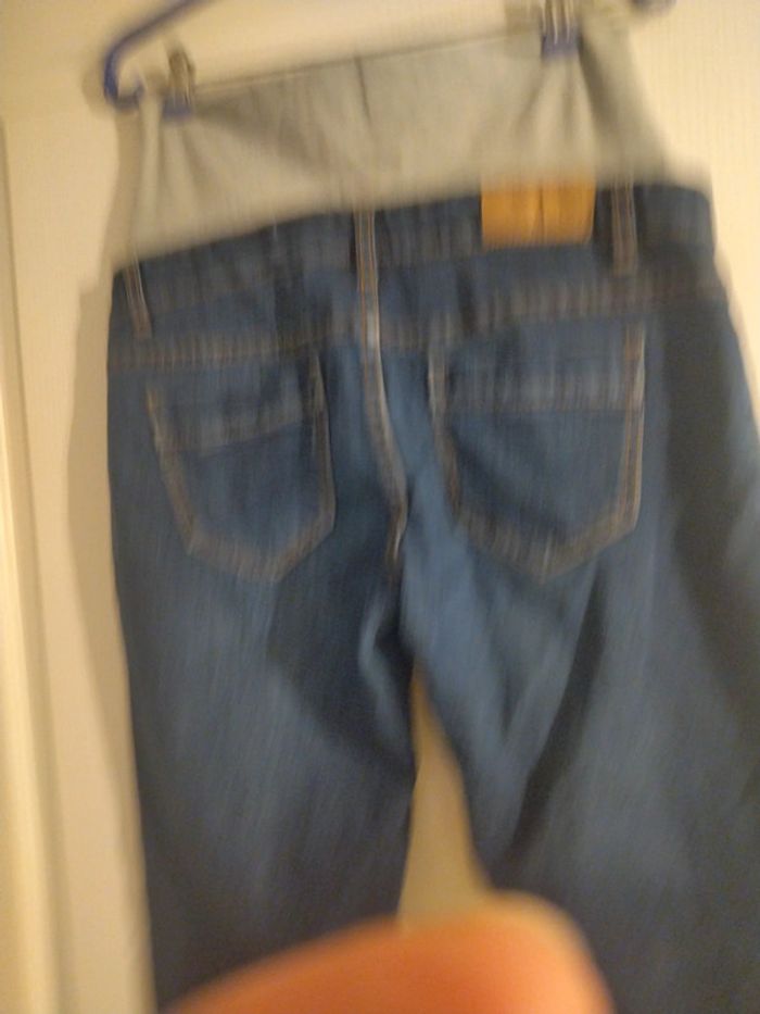 Jean 👖 de grossesse bleu foncé. Taille 40 - photo numéro 4