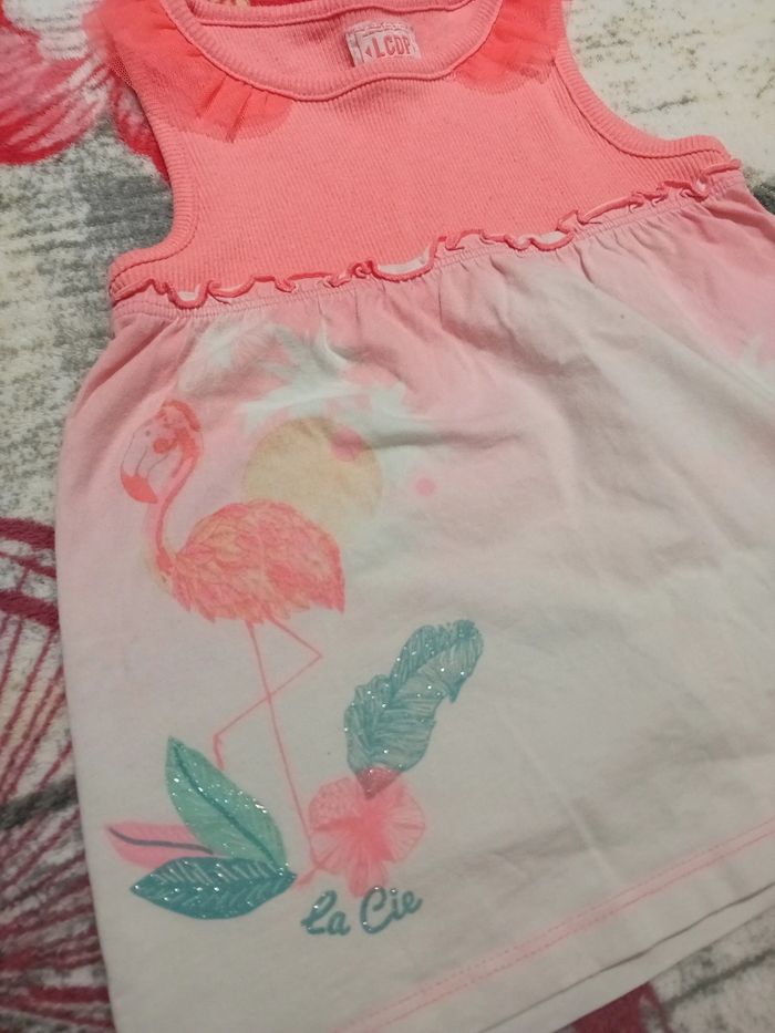 Débardeur flamant rose 🦩 en 3 ans - photo numéro 2