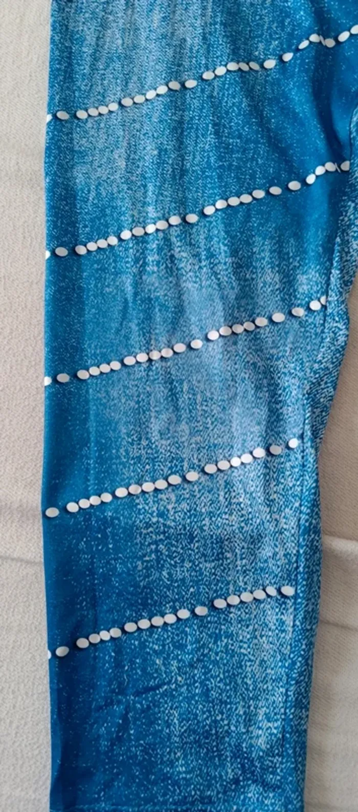 Legging rosegal avec dessin perles - photo numéro 2