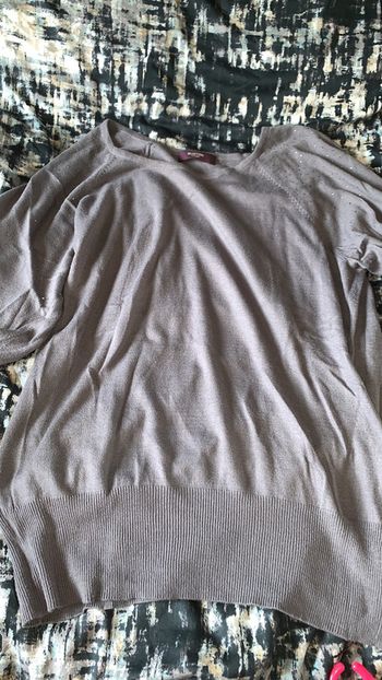 Pull manche bouffante