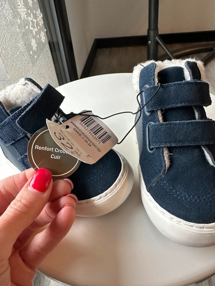 Chaussures bébé montantes hiver - photo numéro 2
