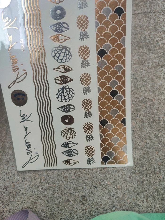 Tatouage plaquette temporaire - photo numéro 5