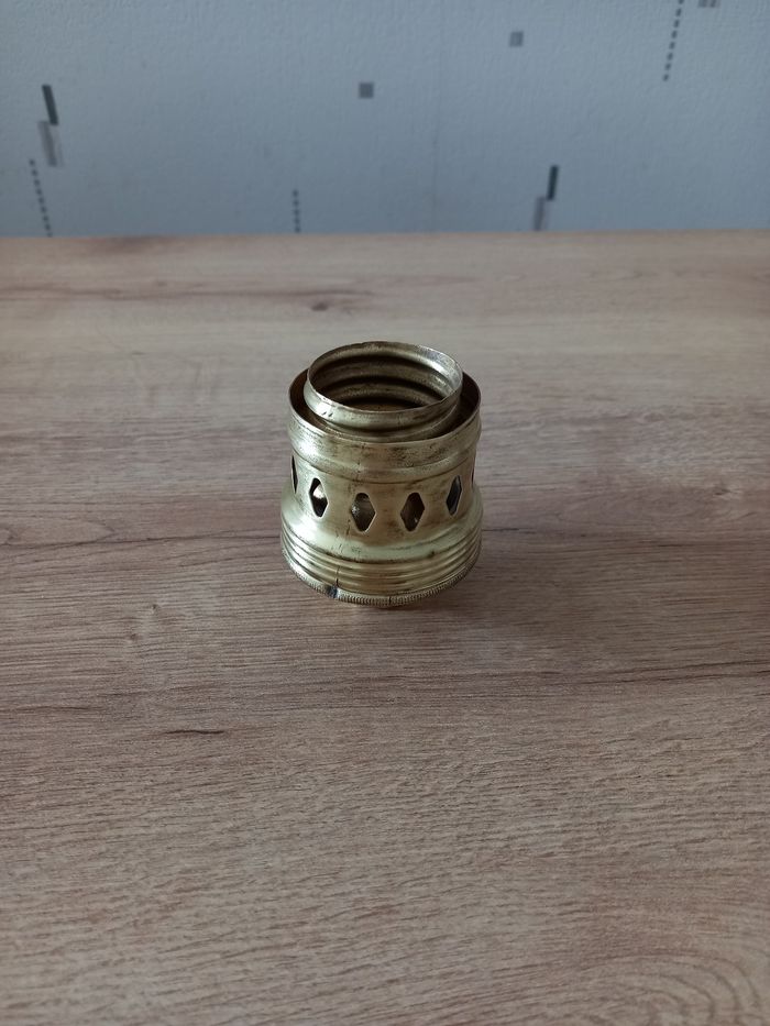 Douille B40 en laiton et céramique. - photo numéro 2