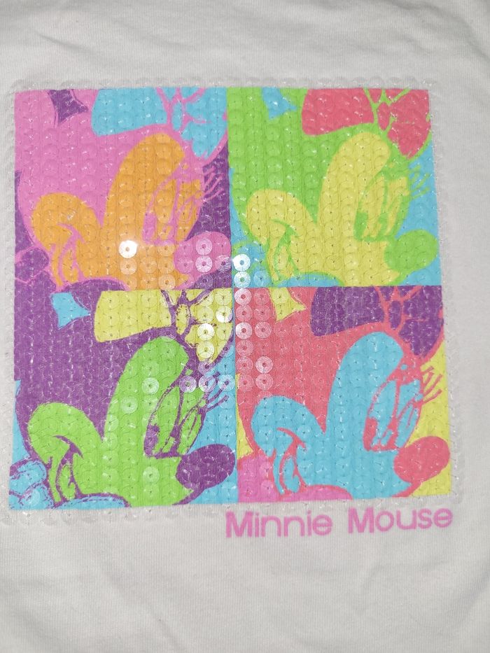 T shirt manches courtes disneyland paris minnie mouse - photo numéro 2