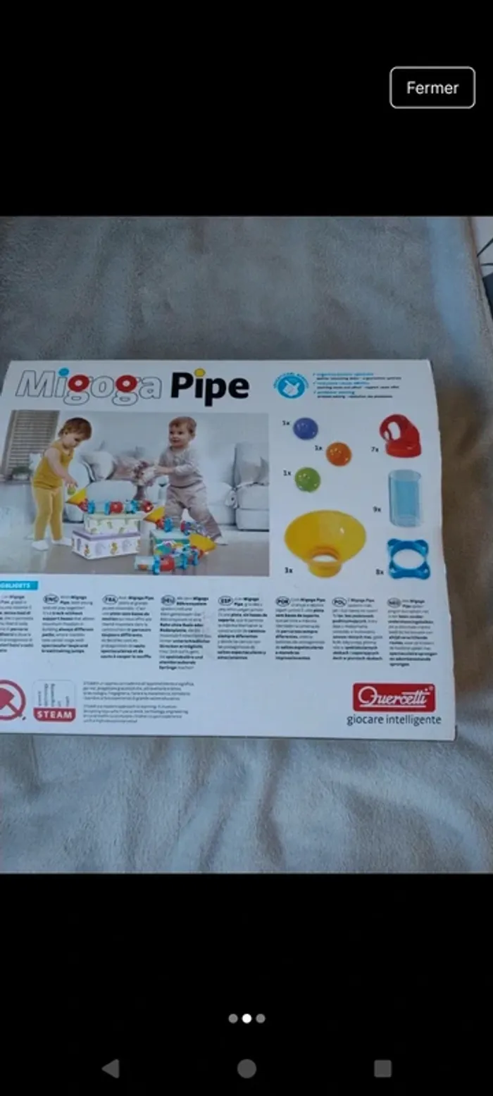 Migoga pipe construction game 2+ans - photo numéro 2