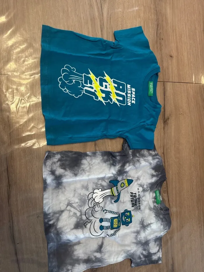 2 t-shirt benetton