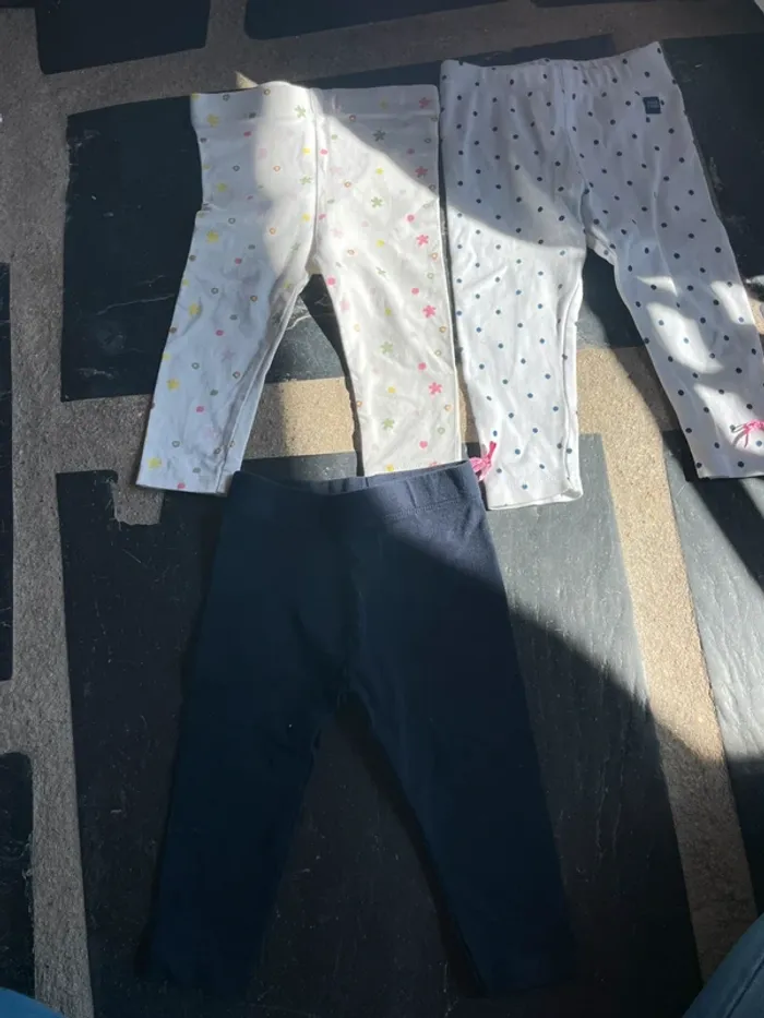 Lots 3 legging 9 mois