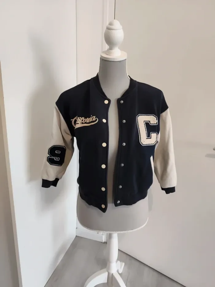 Gilet type bomber fille - photo numéro 3