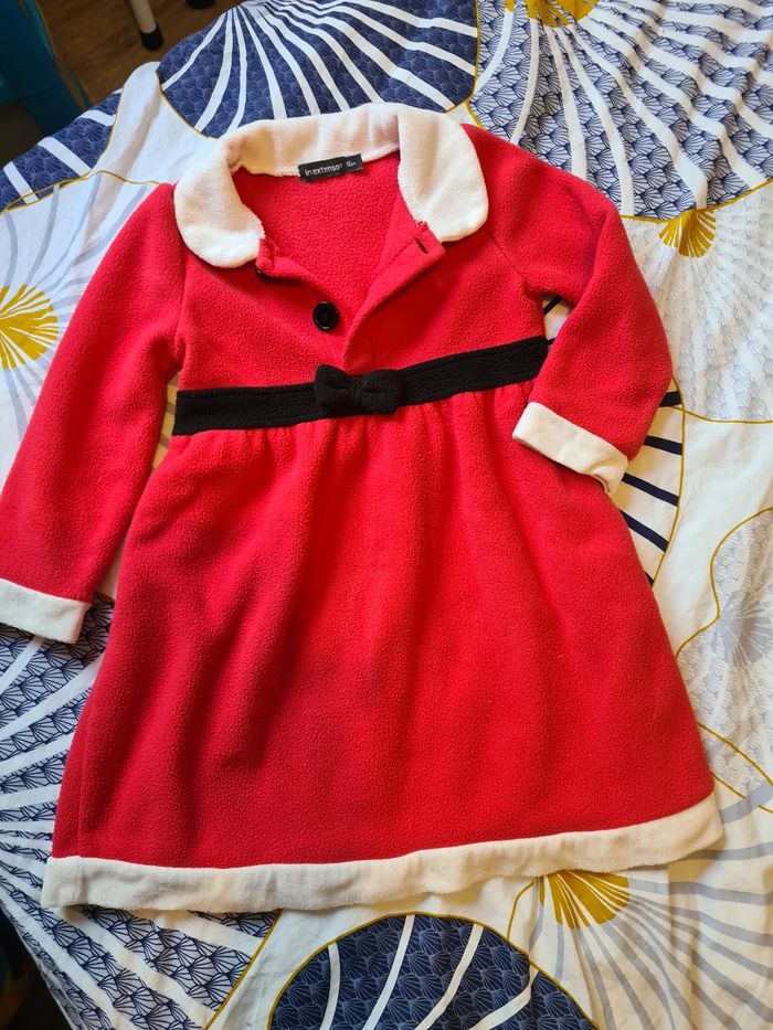 Robe Noël. Molletonné. In extenso.2 ans. - photo numéro 2