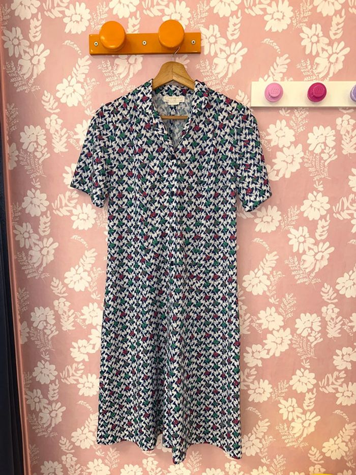Robe vintage à motifs