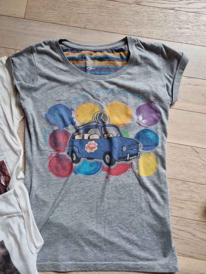 Lot 4 tee shirts taille 0 - photo numéro 6