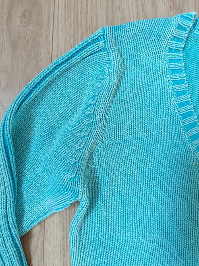 Pull turquoise - photo numéro 4