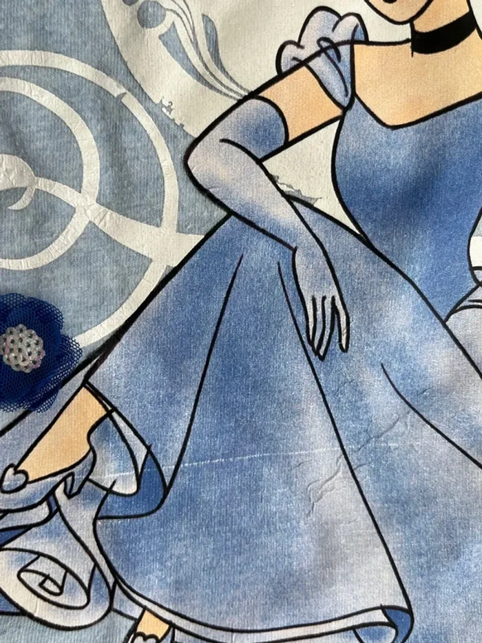 Pyjama cendrillon Disney store 9-10 ans - photo numéro 3