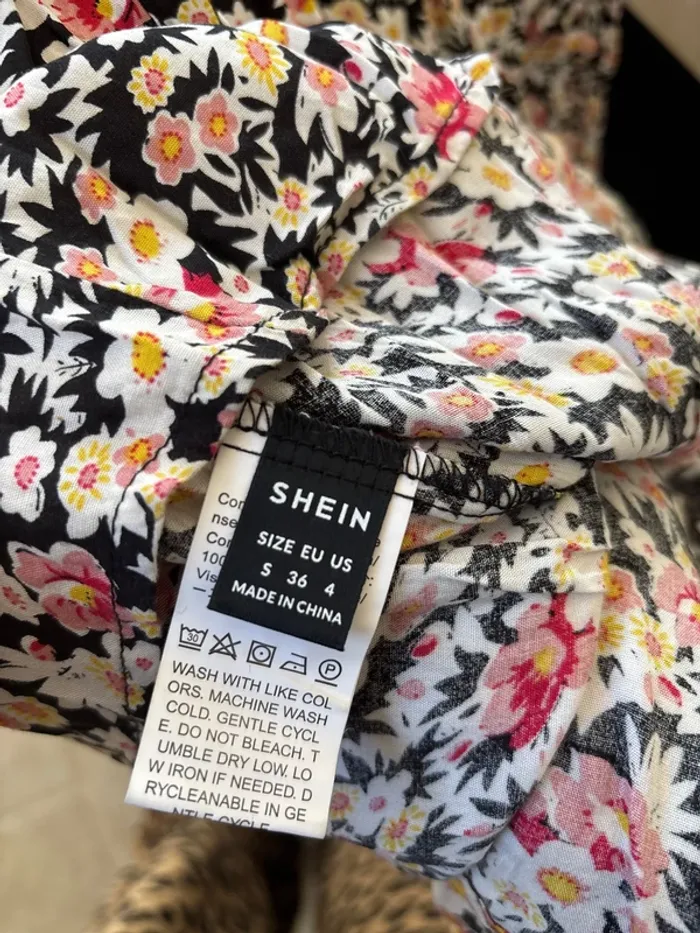 Jupe longue fleurie SHEIN taille 36 - photo numéro 3