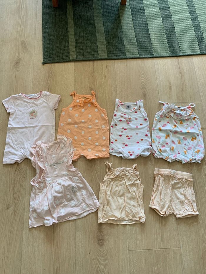 Lot été bébé fille 12 mois