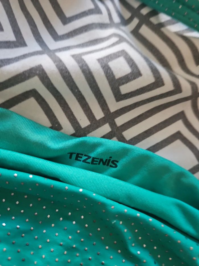 Ensemble bikini tezenis vert argenté - photo numéro 3