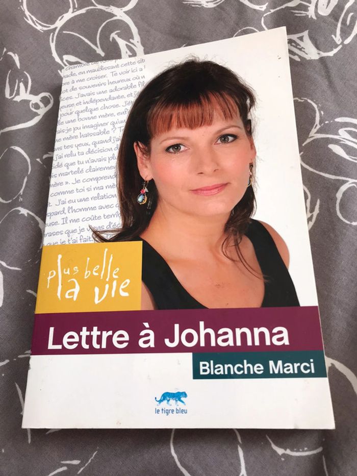 Livre lettre à Johanna