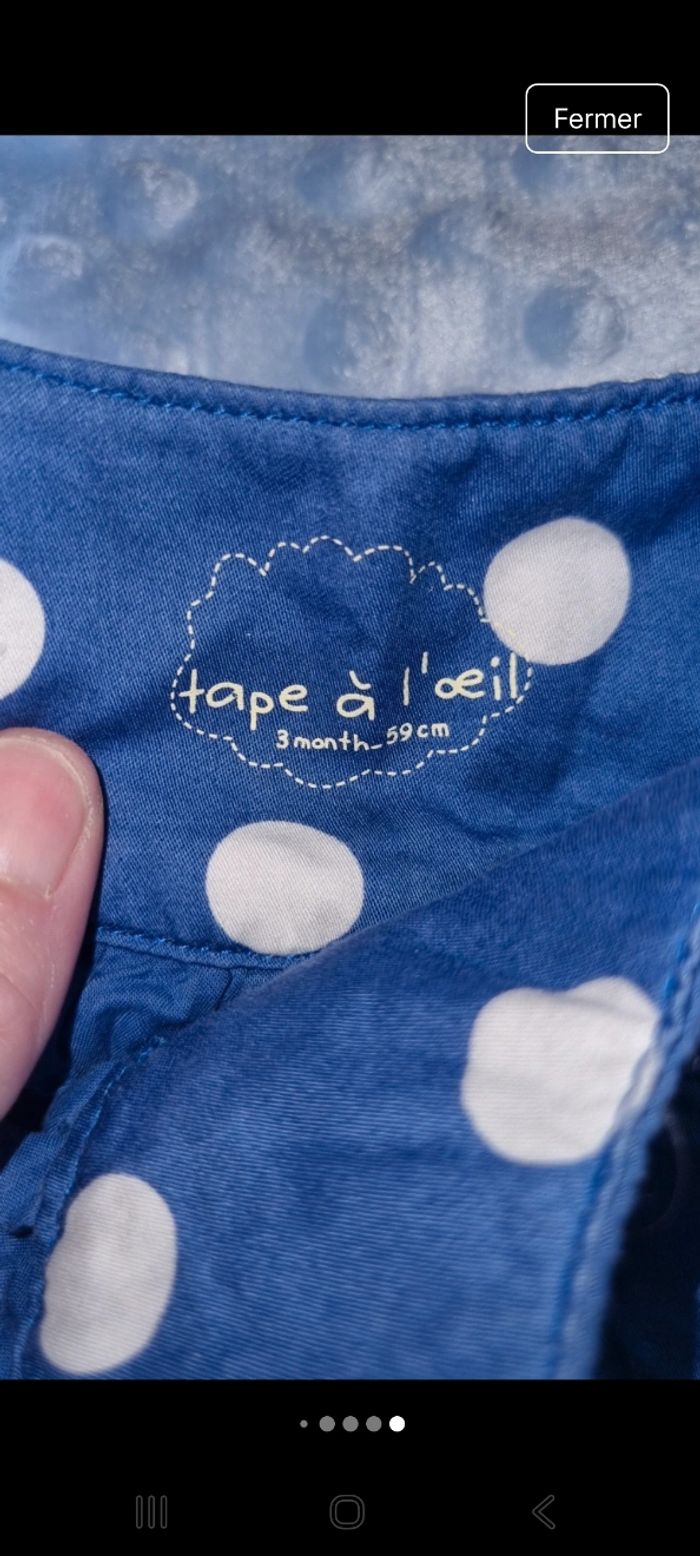 Robe 3 mois en très bon état - photo numéro 9