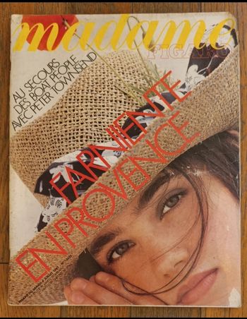 Ancien magazine Madame Figaro 1987 N°13325 vintage