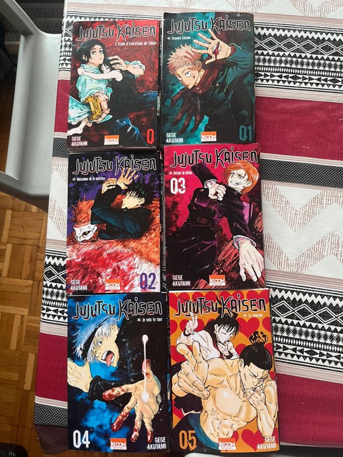 Lot de manga jujutsu kaisen - photo numéro 2