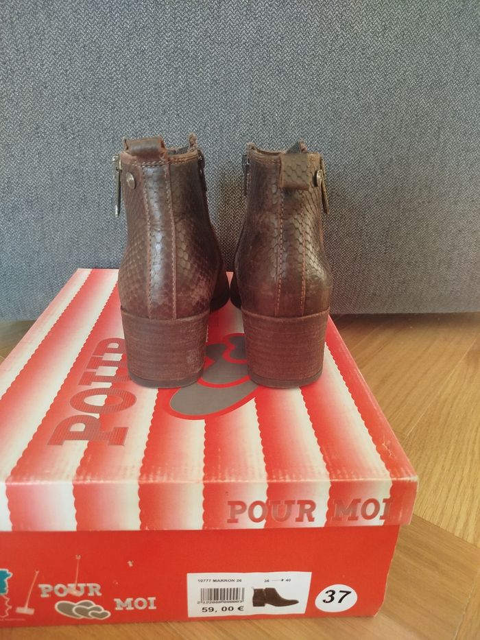 Bottines marrons - photo numéro 3