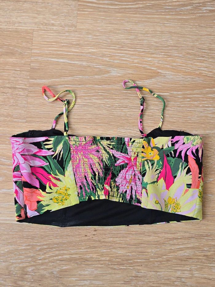 Brassière H&M fleurs - photo numéro 2