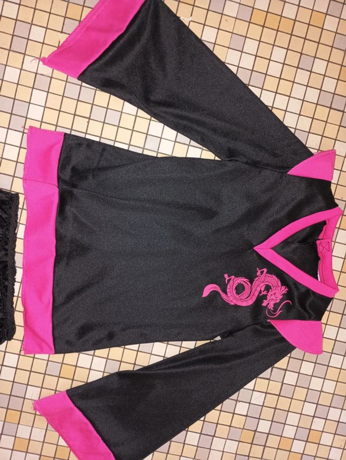 Déguisement costume ninja fille taille 4/6 ans - photo numéro 3
