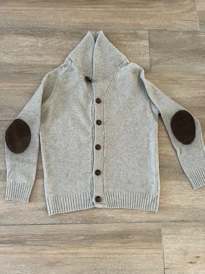 Cardigan en laine Zara taille L - photo numéro 3