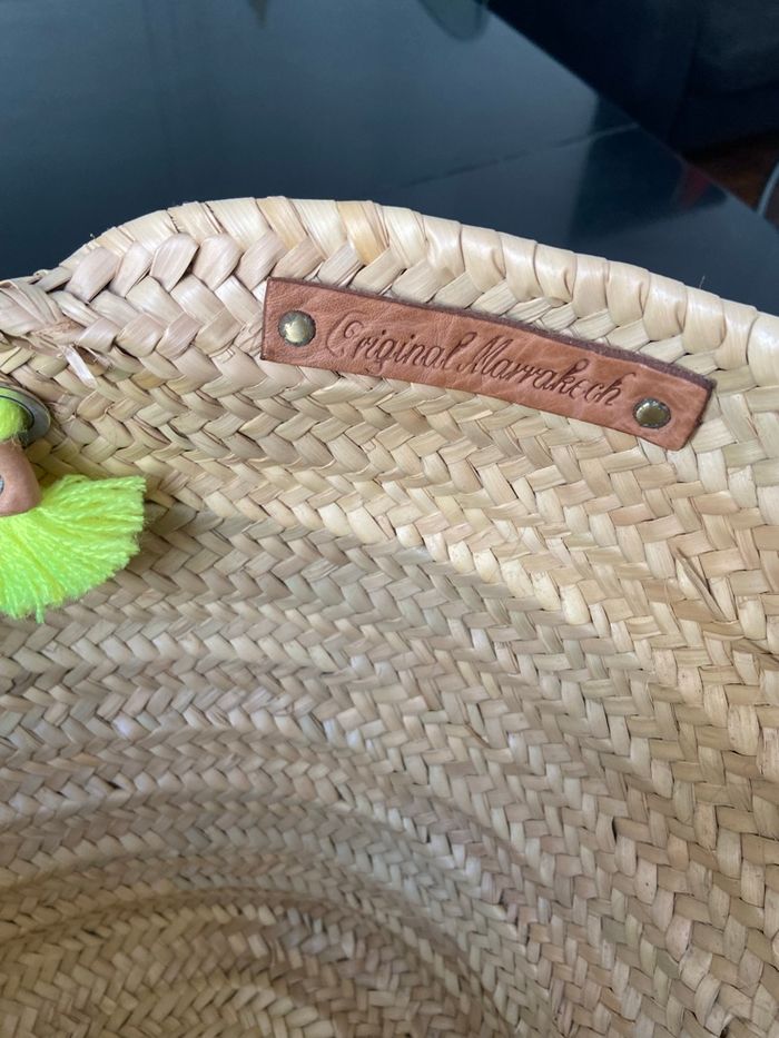 Lot 2 Grands paniers neufs artisanal Marrakech - photo numéro 4