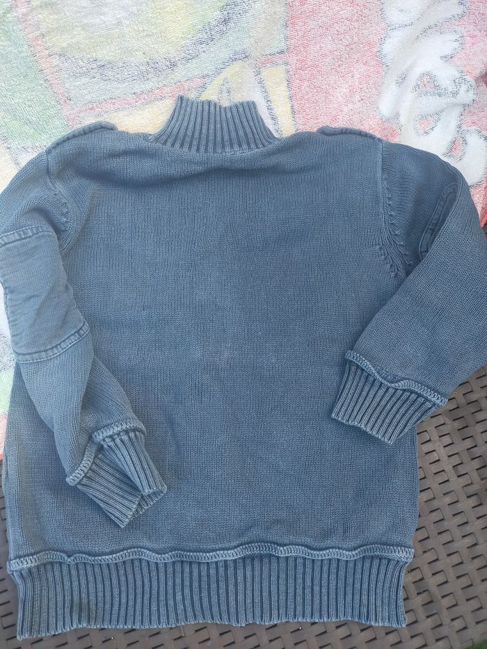 Gilet bleu double orchestra 5 ans - photo numéro 4