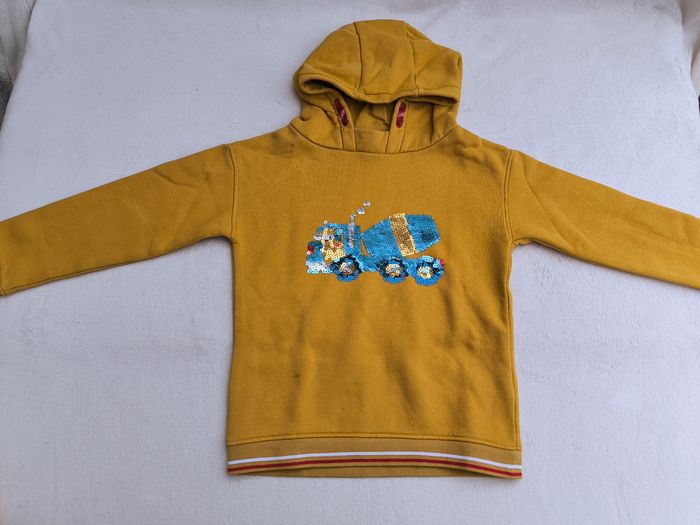 Pull à capuche garçon Sergent Major 7 ans - photo numéro 2