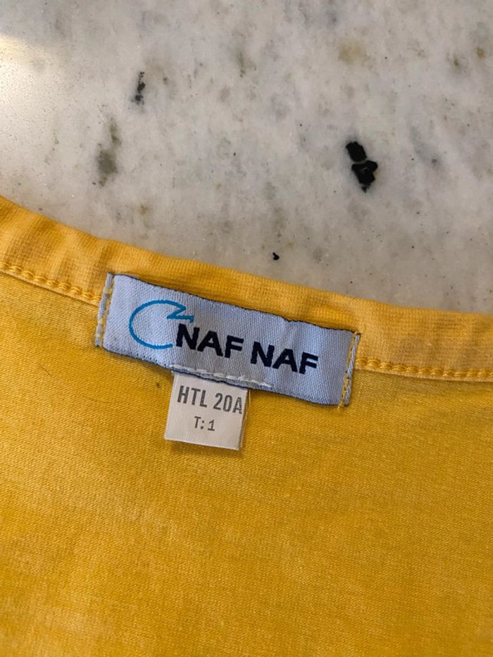 T-shirt rayé Naf Naf vintage T1 - photo numéro 5