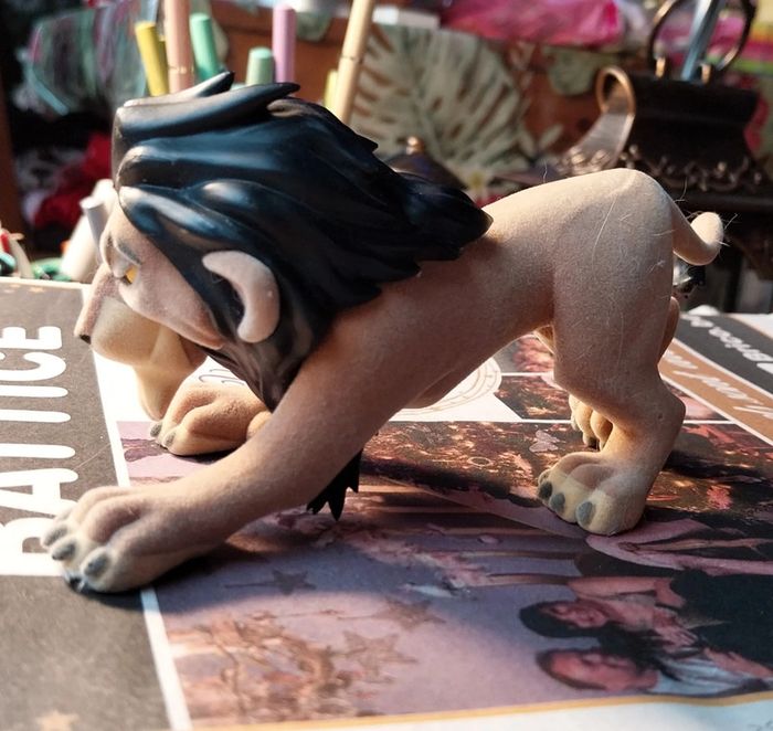 Figurine Disney scar fluffy puffy - photo numéro 3