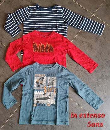 T-shirts 5 ans