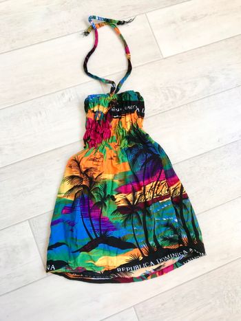Robe d’été sans manche 3-6mois