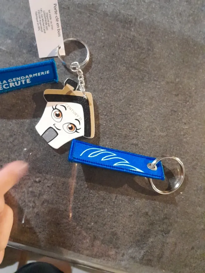 Lot de 3 porte clés - photo numéro 4
