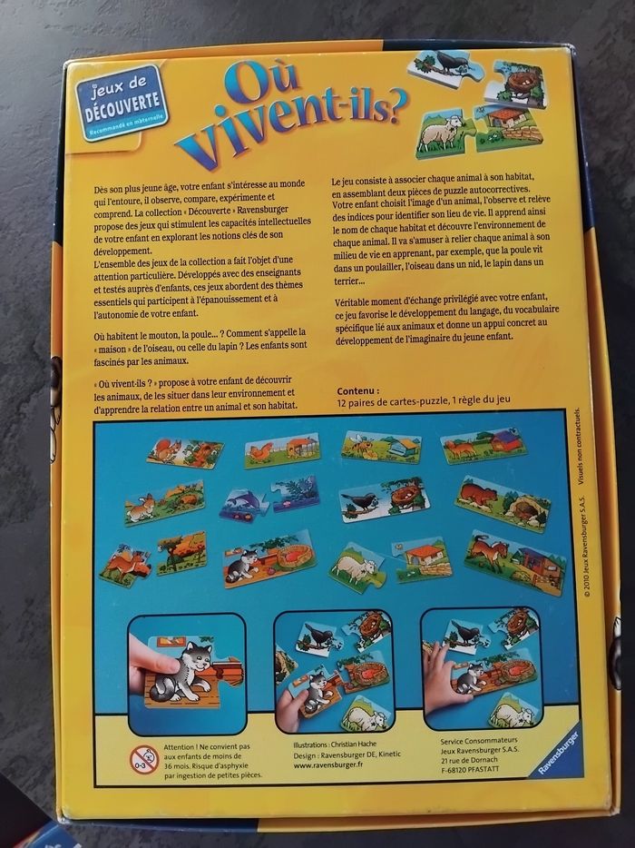 Jeu animaux - photo numéro 2